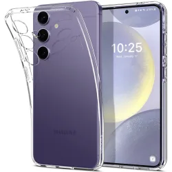 Custodia per Samsung Galaxy S24 S921, Spigen, Liquid Crystal, Trasparente ACS07343