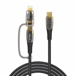 Cavo Dati e Ricarica USB-C - Lightning / USB-C Lito LD12, 60W, 1.2m, Nero