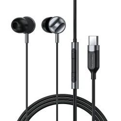 Handsfree USB-C Acefast L6, Nero
