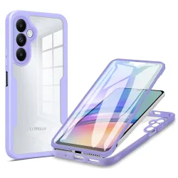 Custodia per Samsung Galaxy A25 A256, Techsuit, ColorVerse 360, Viola