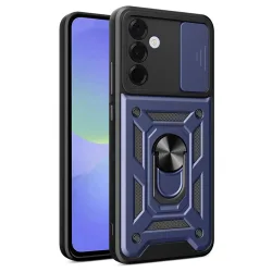 Custodia per Samsung Galaxy A36 A366, Techsuit, CamShield, Blu