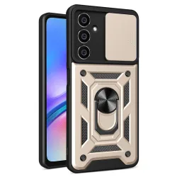 Custodia per Samsung Galaxy A05s A057, Techsuit, CamShield, Dorata