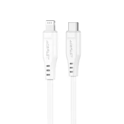 Cavo Dati e Ricarica USB-C - Lightning Acefast C3-01, 30W, 1.2m, Bianco