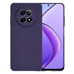 Custodia per Realme 12x / 12, Techsuit, Carbonite FiberShell, Viola