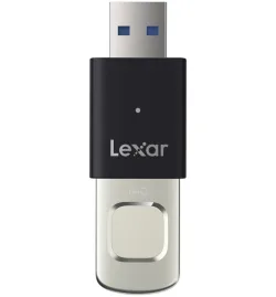 Memoria Esterna USB-A 3.2 Lexar JumpDrive Fingerprint F35 Pro, 64Gb