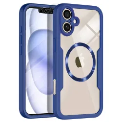 Custodia MagSafe per Apple iPhone 17, Techsuit, ColorVerse 360, Blu