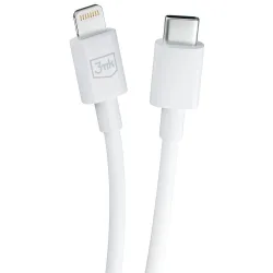 Cavo Dati e Ricarica USB-C - Lightning 3MK Hyper, 20W, 1,2m, Bianco