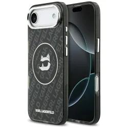 Custodia MagSafe per Apple iPhone 17 Air, Karl Lagerfeld, IML Choupette's Head, Nera