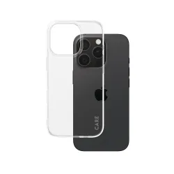 Custodia per Apple iPhone 16 Pro, PanzerGlass, Care Fashionable, Trasparente