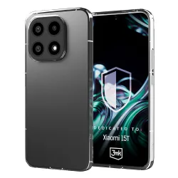 Custodia per Xiaomi 15T, 3MK, Clear, Trasparente