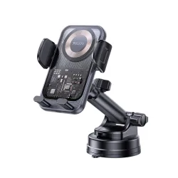 Caricabatterie Auto Wireless Yesido C307, 15W, 1.67A, Nero
