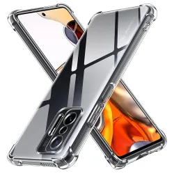 Custodia per Xiaomi 11T / 11T Pro, Techsuit, Shockproof Clear, Trasparente