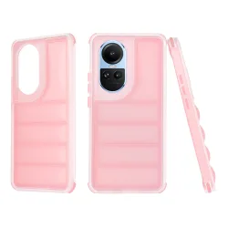 Custodia per Oppo Reno10 / Reno10 Pro, Techsuit, Wave Shield, Rosa