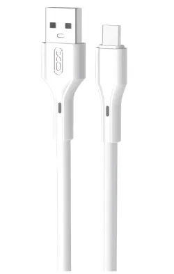 Cavo Dati e Ricarica USB-A - USB-C XO Design NB230, 18W, 1m, Bianco