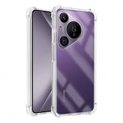 Custodia per Huawei Pura 70, Techsuit, Shockproof Clear, Trasparente
