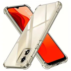 Custodia per Motorola Moto E13, Techsuit, Shockproof Clear, Trasparente