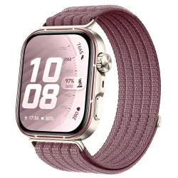 Cinturino Techsuit W085 per Huawei Watch Fit 5, Viola Grigio