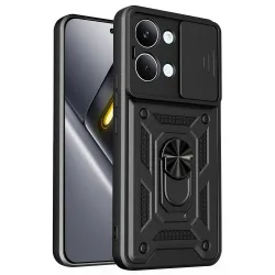 Custodia per Xiaomi Poco X8 Pro Max, Techsuit, CamShield, Nera