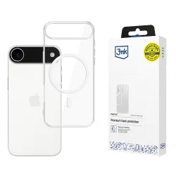 Custodia MagSafe per Apple iPhone 17 Air, 3MK, MagCase, Trasparente