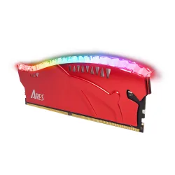 Memoria RAM Dato Ares Armor Lite, DDR4, RGB, 8GB, 3200Mhz, CL16, Rossa ARB8G4R32