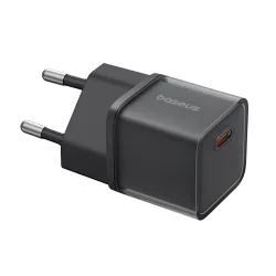 Caricabatterie di rete GaN5S di Baseus, 20W, 3A, 1 x USB-C, nero P10162503113113-00
