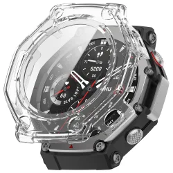 Custodia Techsuit Defense360 Pro per Amazfit T-Rex 3, Trasparente