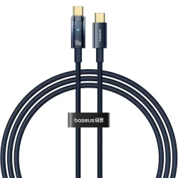 Cavo Dati e Ricarica USB-C - USB-C Baseus Explorer, 100W, 1m, Blu Navy P10319704321-00