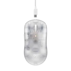 Mouse Gaming Wireless HAVIT MS970WB Pro, 800DPI - 12000DPI, BT / Wi-Fi / Cablato, Bianco Trasparente