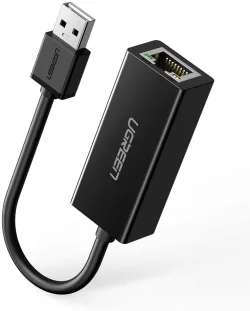 Scheda di Rete UGREEN CR110, RJ45, USB, Nero