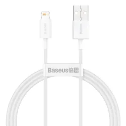 Cavo Dati e Ricarica USB-A - Lightning Baseus Superior Series, 20W, 1m, Bianco CALYS-A02