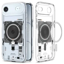 Custodia MagSafe per Apple iPhone 17 Air, Spigen, Ultra Hybrid Neo One, Trasparente ACS10321