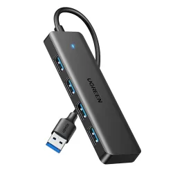 Hub USB UGREEN CM219 (25851), 4 x USB-A 3.0, Nero