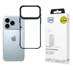 Custodia per Apple iPhone 17 Pro Max, 3MK, Satin Armor Case+, Nera