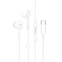 Handsfree USB-C HOCO M95, Bianco