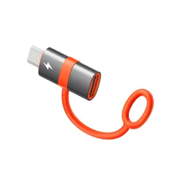 Adattatore Dati e Ricarica USB-C - microUSB McDodo OT-3820, Grigio