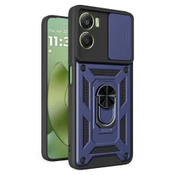 Custodia per Motorola Moto G06, Techsuit, CamShield, Blu