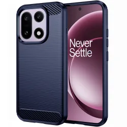 Custodia per OnePlus 15, Techsuit, Carbonio, Blu