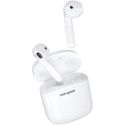 Auricolare Bluetooth Rock Space EB100, TWS, Bianco
