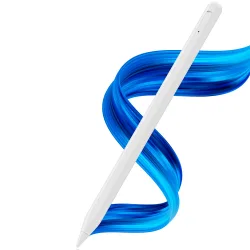 Touch Pen Techsuit AC10SH per Apple iPad, Versione Attiva, Bianco