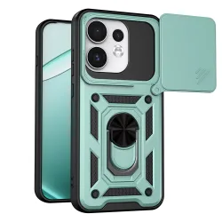 Custodia per Oppo Reno16 / Reno16 Pro, Techsuit, CamShield, Verde