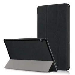 Custodia per Huawei MediaPad T5, Techsuit, FoldPro, Nera