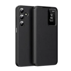 Custodia per Samsung Galaxy A17 4G / A17 5G / A26 A266, Techsuit, SmartView, Nera