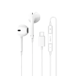 Handsfree USB-C Lito LF01T, Bianco