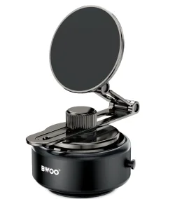 Supporto Auto Magnetico BWOO ZJ140, Universale, Nero