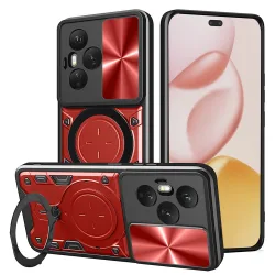 Custodia per Honor 400 Pro, Techsuit, CamGuard Pro, Rossa