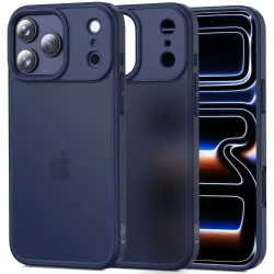 Custodia per Apple iPhone 17 Pro Max, Tech-Protect, Magmat, Blu Opaco