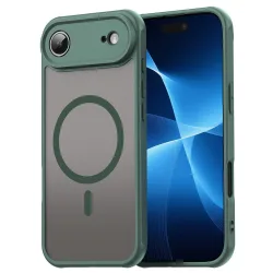 Custodia MagSafe per Apple iPhone 17 Air, Techsuit, HaloFrost II, Verde