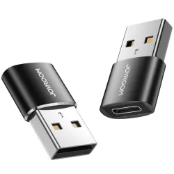 Adattatore Dati e Ricarica USB-C - USB-A Joyroom S-H152, Set 2 pezzi, Nero