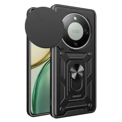 Custodia per Honor Magic8 Lite, Techsuit, CamShield, Nera