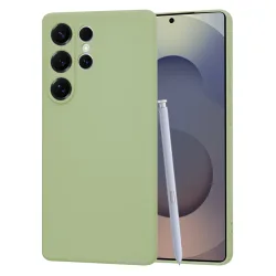 Custodia per Samsung Galaxy S25 Ultra S938, Techsuit, SoftFlex, Matcha